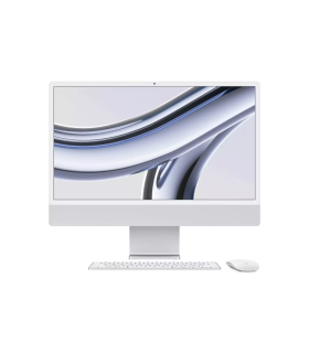 Apple iMac 24 inc 4.5K M3 8CPU 10GPU 8GB 512GB Gümüş MQRK3TU/A