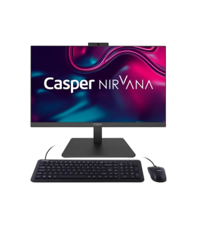 Casper Nirvana One A600 A60 1115-8V00X-V Intel Core i3 1115G4 8GB 512GB Paylaşımlı 23.8″ FreeDos Siyah