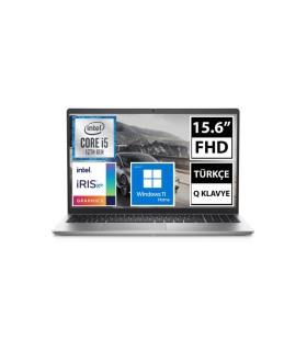 Dell Inspiron 15 3520 Intel Core i5 1235U 16GB 512GB Paylaşımlı 15.6″ FreeDos Gümüş Gri