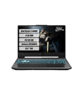 Asus TUF Gaming A15 FA506IEB-HN041W AMD Ryzen 5 4600H 8GB 512GB Nvidia GeForce RTX 3050 Ti (4GB) 15.6″ FreeDos Koyu Gri